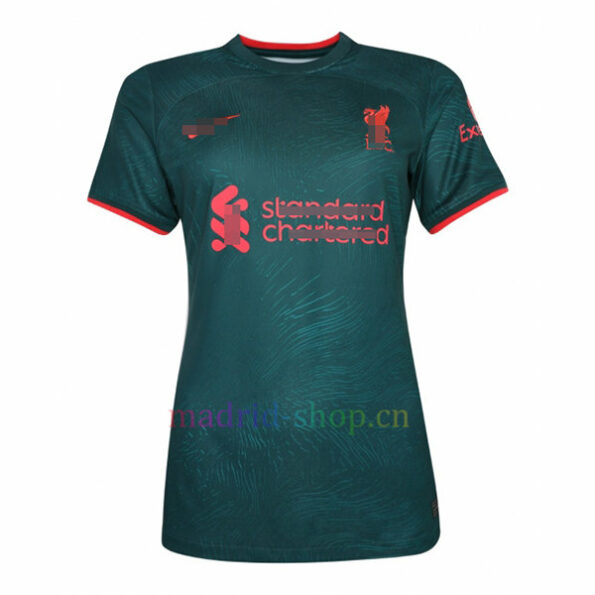 Terceira Kit do Liverpool 2022/23 Feminino