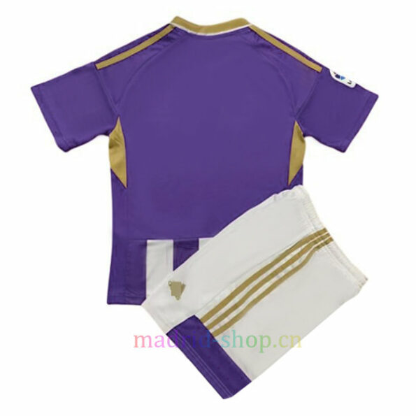 Real Valladolid Home Kit 2022/23 Set di magliette per bambini