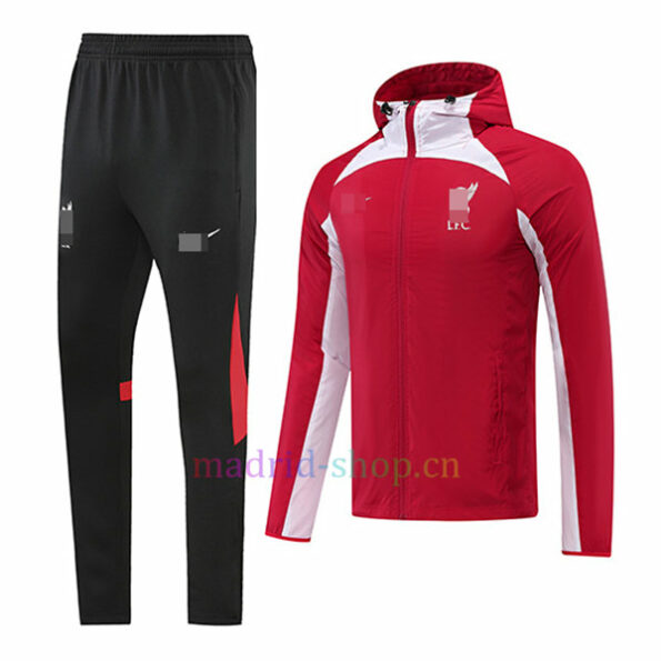 Liverpool Hooded Jacket 2022/23 Red