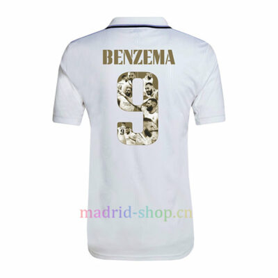 Camiseta Benzema Edición Dorada Primera Equipación 2022/23 | madrid-shop.cn