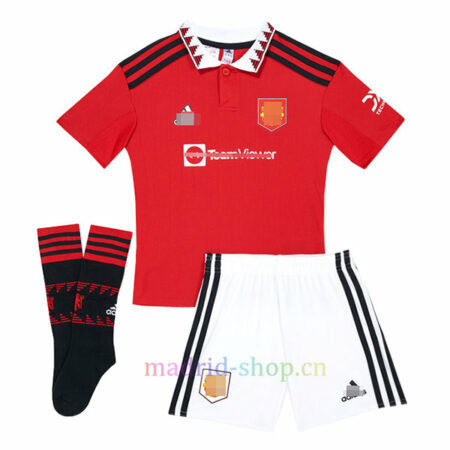 Camiseta Manchester United Primera Equipación 2022/23 Niño