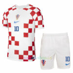 Modrić Croatia Home Shirt 2022 World Cup Child