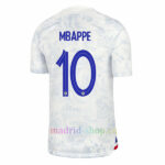 Maglia Mbappé Francia Away 2022 Bambino