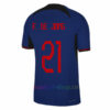 De Jong Camiseta Países Bajos Segunda Equipación 2022/23 Niño | madrid-shop.cn 5