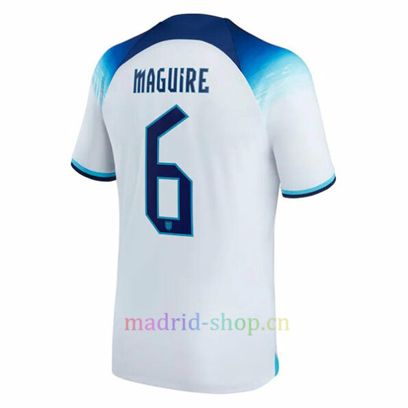 Maguire Maillot Domicile Angleterre 2022