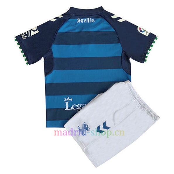 Conjunto de camisas do kit Betis Away 2022/23 infantil