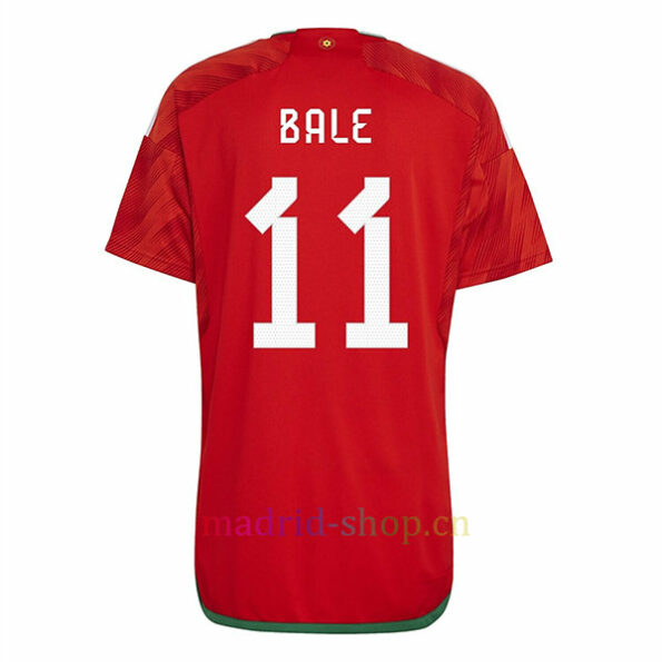 Bale Camiseta Gales Primera Equipación 2022