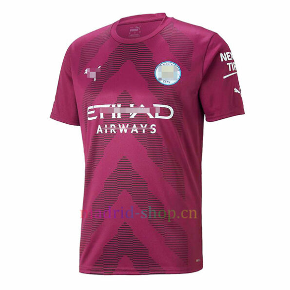 Maillot Gardien Manchester City 2022/23 Rouge