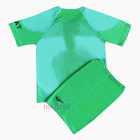 Camiseta Portero 2022/23 Verde Niño