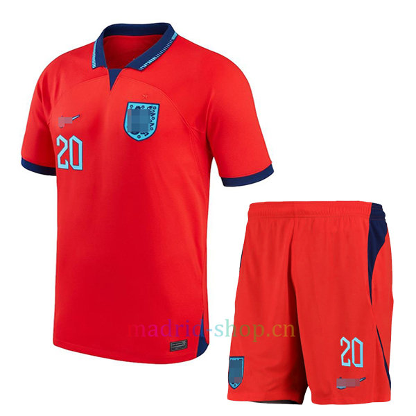 Phil Foden Camiseta Inglaterra Segunda Equipación 2022/23 Niño | madrid-shop.cn 4