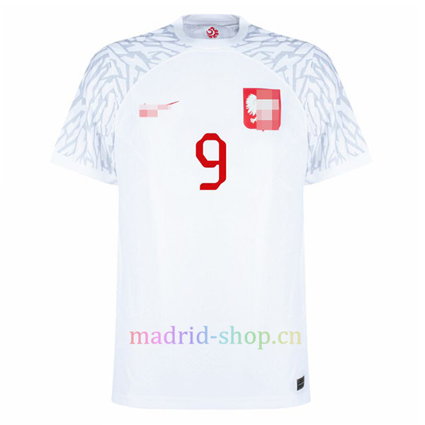Lewandowski Camiseta Polonia Primera Equipación 2022 Copa Mundial | madrid-shop.cn 4