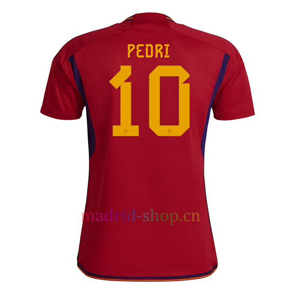 Camiseta Pedri España Primera Equipación 2022 Copa Mundial | madrid-shop.cn
