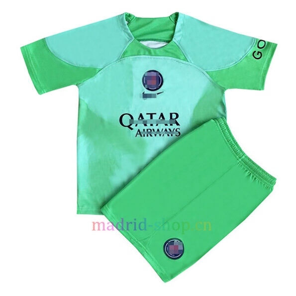 Camiseta Portero 2022/23 Verde Niño