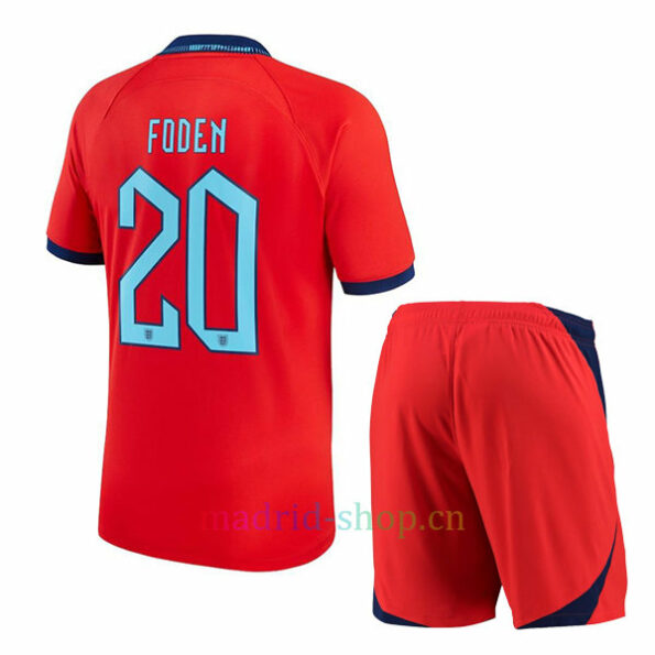 Phil Foden Camiseta Inglaterra Segunda Equipación 2022/23 Niño | madrid-shop.cn