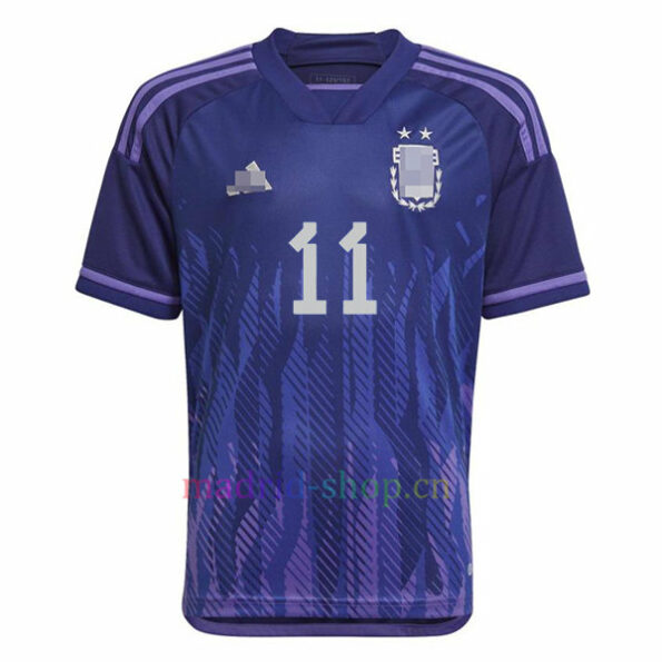 Camiseta Di María Argentina Segunda Equipación 2022