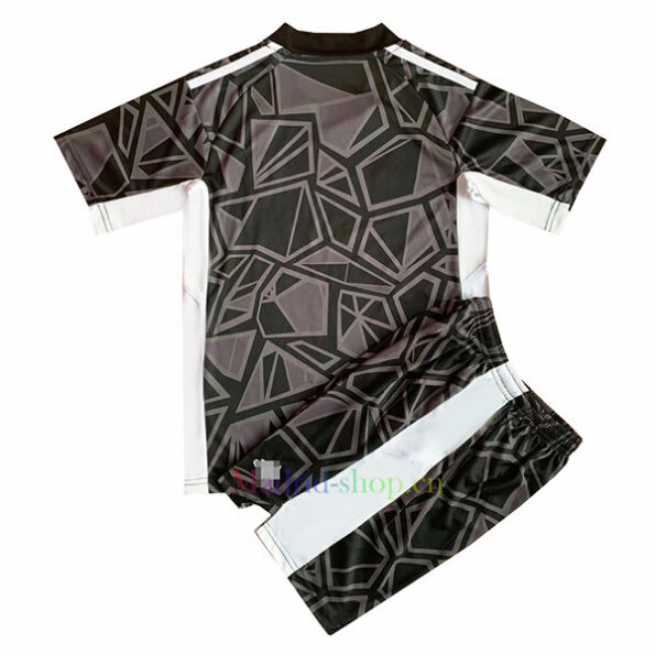 Conjunto de Camisetas Portero Reαl Madrid 2022/23 Niño Negro | madrid-shop.cn 4