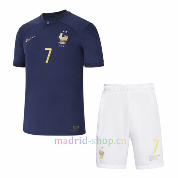 Griezmann Camiseta Francia Primera Equipación 2022/23 Niño | madrid-shop.cn 4