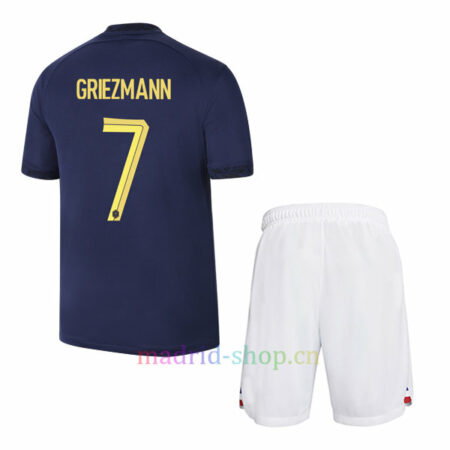 Griezmann Camiseta Francia Primera Equipación 2022 Niño