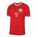 Lewandowski Camiseta Polonia Segunda Equipación 2022 Copa Mundial