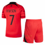 H M Son Camiseta Corea del Sur Segunda Equipación 2022 Copa Mundial Niño | madrid-shop.cn 6