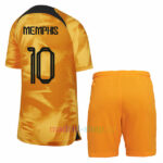 Memphis Depay Camiseta Países Bajos Primera Equipación 2022