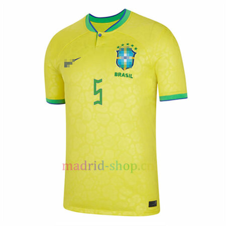 Camiseta de Casemiro Brasil Primera Equipación 2022