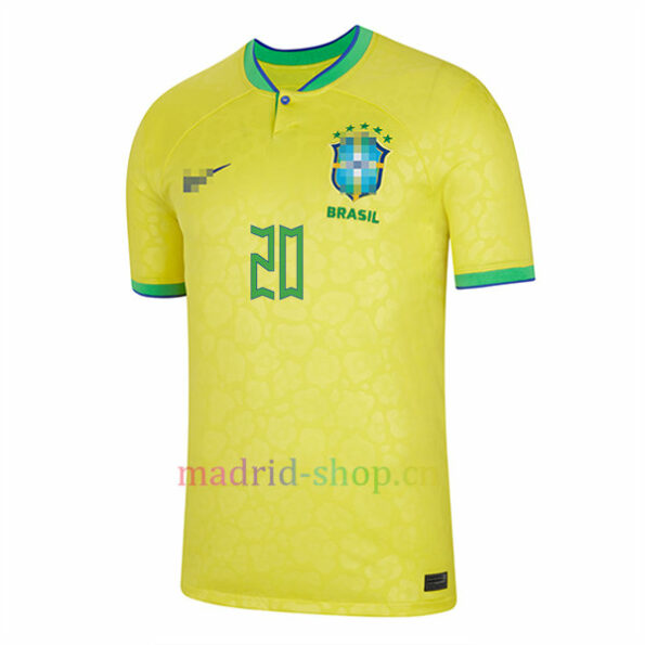 Camiseta Vini JR Brasil Primera Equipación 2022/23 | madrid-shop.cn 4