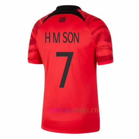 H M Son Camiseta Corea del Sur Primera Equipación 2022 Copa Mundial | madrid-shop.cn