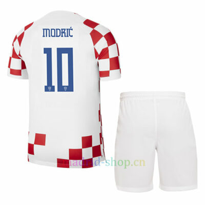 Camiseta Modrić Croacia Primera Equipación 2022 Copa Mundial Niño | madrid-shop.cn