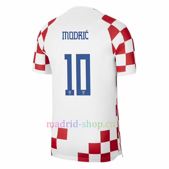 Camiseta Modrić Croacia Primera Equipación 2022 Copa Mundial