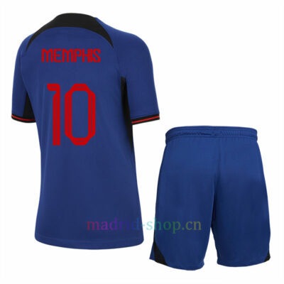 Memphis Depay Camiseta Países Bajos Segunda Equipación 2022/23 Niño | madrid-shop.cn