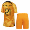 De Jong Camiseta Países Bajos Segunda Equipación 2022/23 Niño | madrid-shop.cn 6