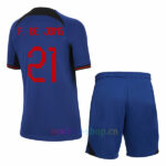 De Jong Camiseta Países Bajos Segunda Equipación 2022/23 Niño
