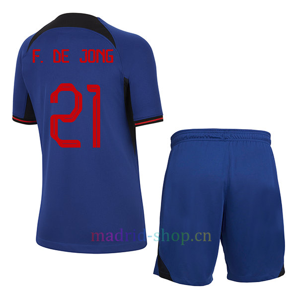 De Jong Camiseta Países Bajos Segunda Equipación 2022/23 Niño | madrid-shop.cn