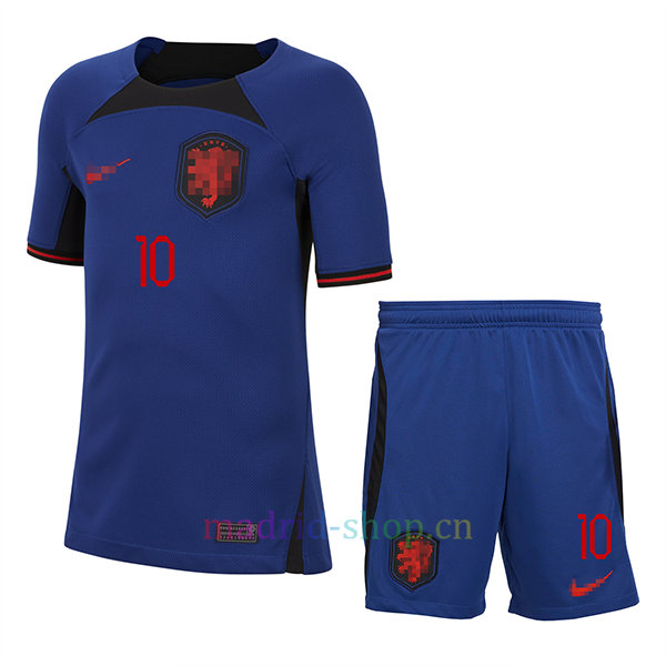 Memphis Depay Camiseta Países Bajos Segunda Equipación 2022/23 Niño | madrid-shop.cn 4