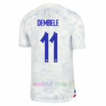 Dembélé Camiseta Francia Segunda Equipación 2022 Niño