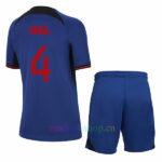 Virgil van Dijk Camiseta Países Bajos Segunda Equipación 2022/23 Niño | madrid-shop.cn 2