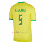Camiseta de Casemiro Brasil Primera Equipación 2022/23