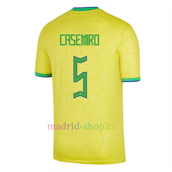 Camiseta de Casemiro Brasil Primera Equipación 2022/23 | madrid-shop.cn