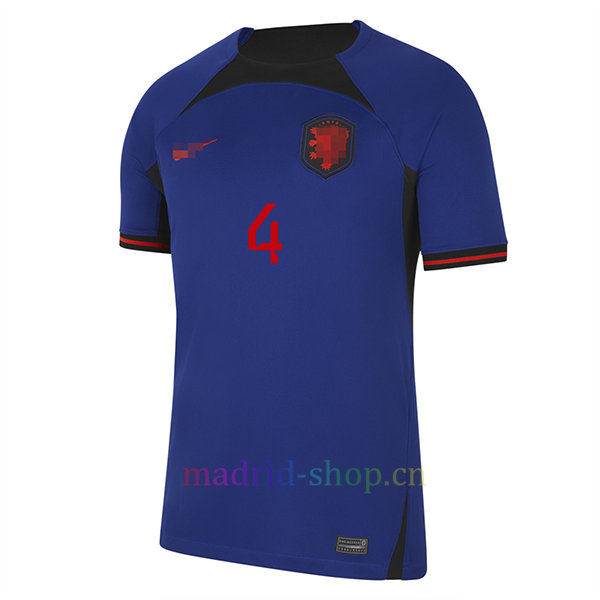 Virgil van Dijk Camiseta Países Bajos Segunda Equipación 2022/23 | madrid-shop.cn 4