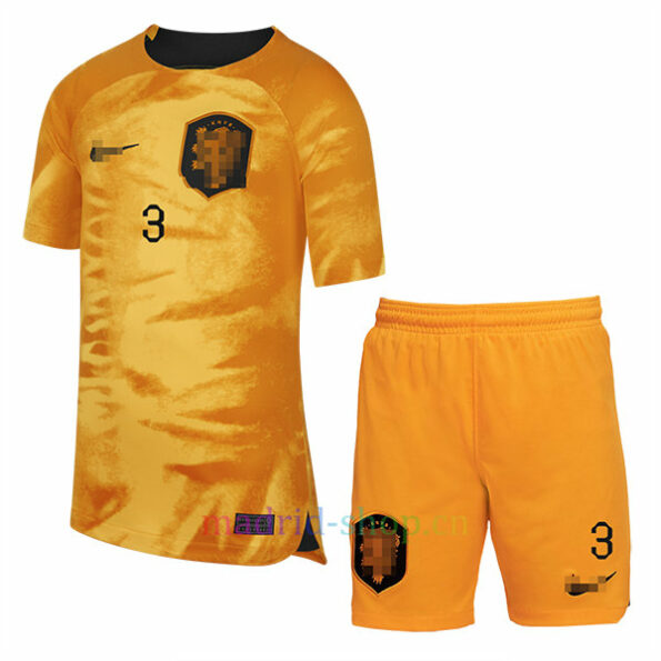 Ligt Camiseta Países Bajos Primera Equipación 2022 Niño