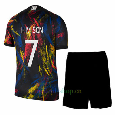 H M Son Camiseta Corea del Sur Segunda Equipación 2022 Copa Mundial Niño | madrid-shop.cn