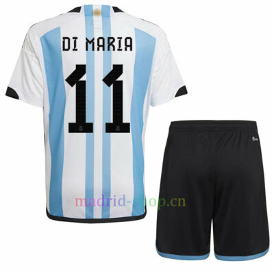 Camiseta Di María Argentina Primera Equipación 2022/23 Niño | madrid-shop.cn