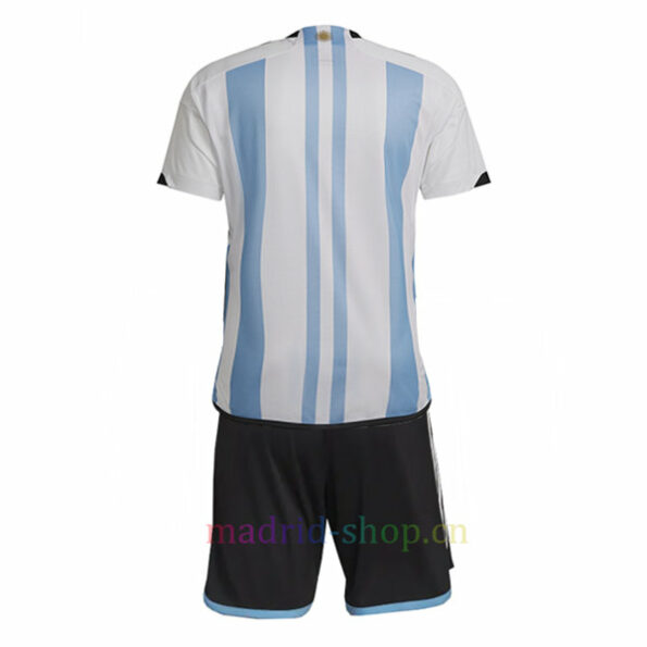 Camiseta y Pantalón Argentina de 3 Estrellas Primera Equipación 2022/23 Niño | madrid-shop.cn 4