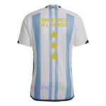 Camiseta Argentina Con 3 Estrellas Primera Equipación 2022 Copa Mundial | madrid-shop.cn 2