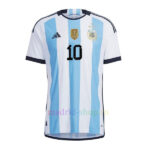 Camiseta Firmada Messi Argentina 3 Estrellas Primera Equipación 2022 Version Jugador | madrid-shop.cn 3