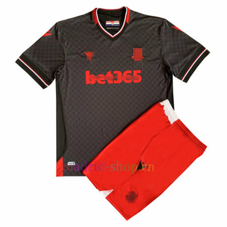 Camiseta Stoke City Segunda Equipación 2022/23 Niño