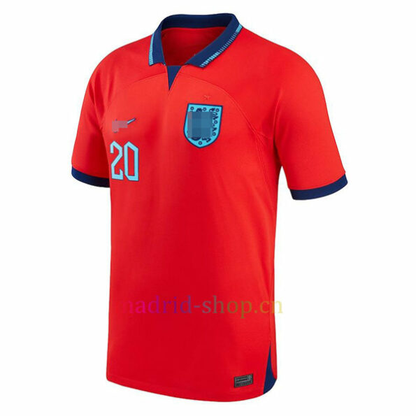 Phil Foden Camiseta Inglaterra Segunda Equipación 2022/23 | madrid-shop.cn 4