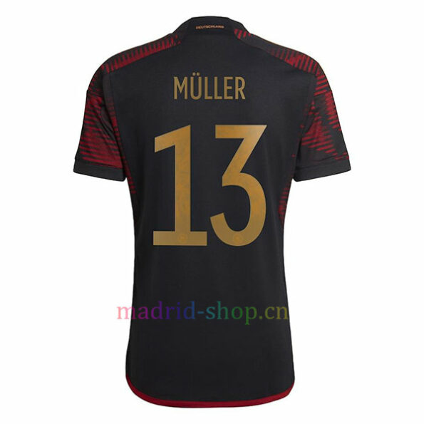 Camiseta Müller Alemania Segunda Equipación 2022