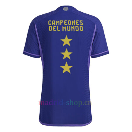 Camiseta Argentina Con 3 Estrellas Segunda Equipación 2022/23 Version Jugador | madrid-shop.cn